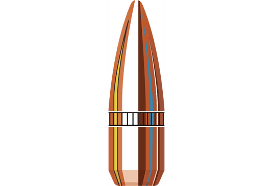 Hornady - .22 Caliber (0.224") - 55gr - FMJ w/Cannelure - (500 ct)