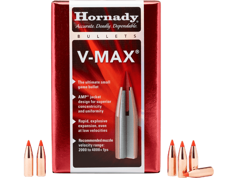 Load image into Gallery viewer, Hornady - .22 Caliber (0.224") - 40gr - V-Max - (100 ct)