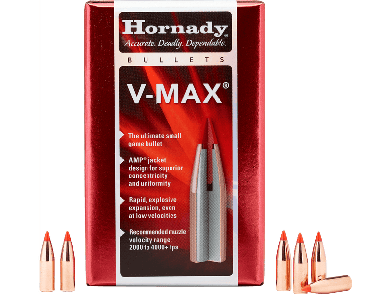 Load image into Gallery viewer, Hornady - .20 Caliber (0.204&quot;) - 40gr - V-Max - (100 ct)
